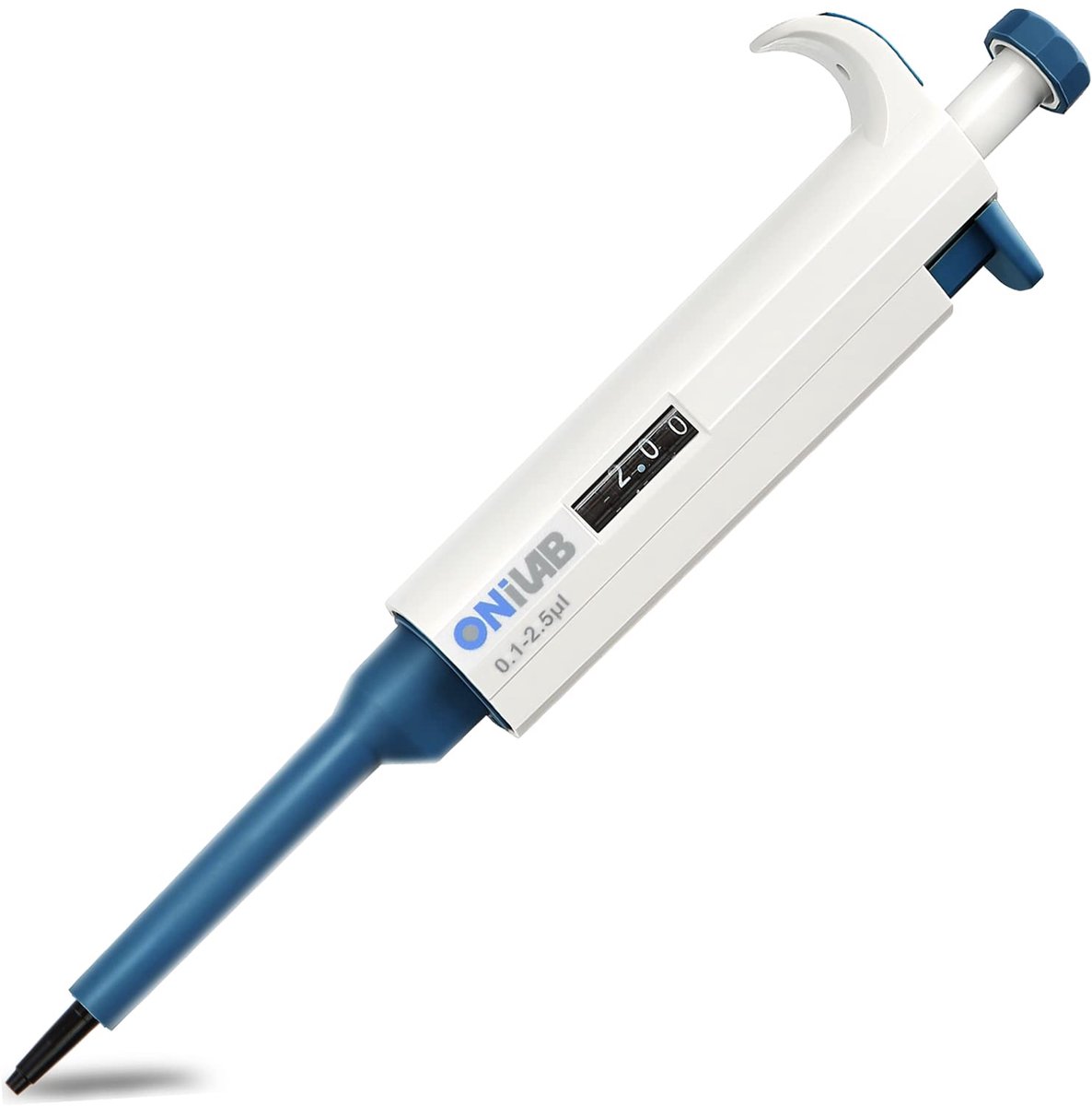 SnelShoppen - Micropipette 0.1-2.5 μL - Verstelbare Volumepipet - Digitale Weergave - Ergonomisch Ontwerp - Laboratorium Pipetteren - Nauwkeurig en Ge