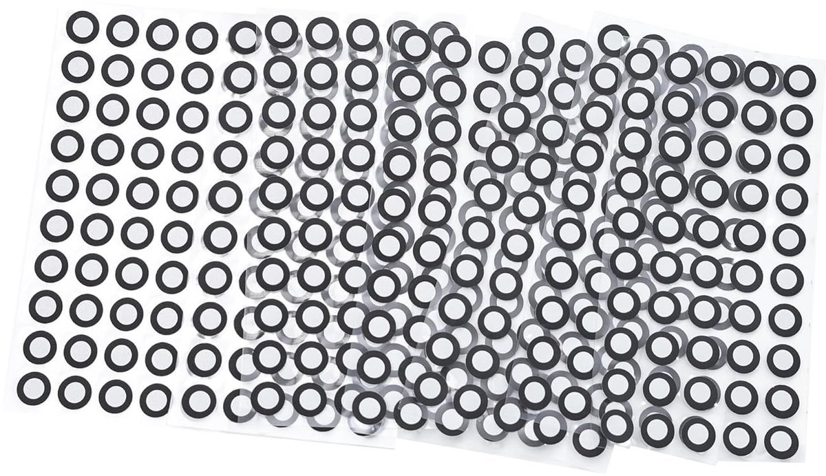 3D Scanning Markers 6mm - Hoge reflectiviteit - 1000 punten - Betrouwbare scans - ShopVlot