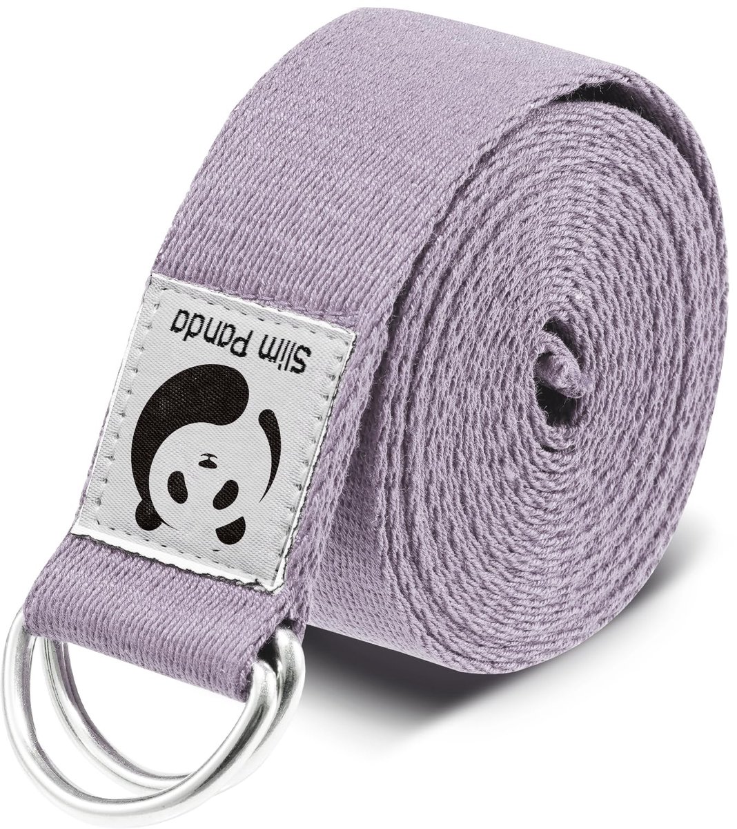 Yogariem 1,8 m & 2,5 m - Katoenen yoga-riem - Veiligheid D-ring gespen - Ideaal voor stretching en flexibiliteit - ShopVlot