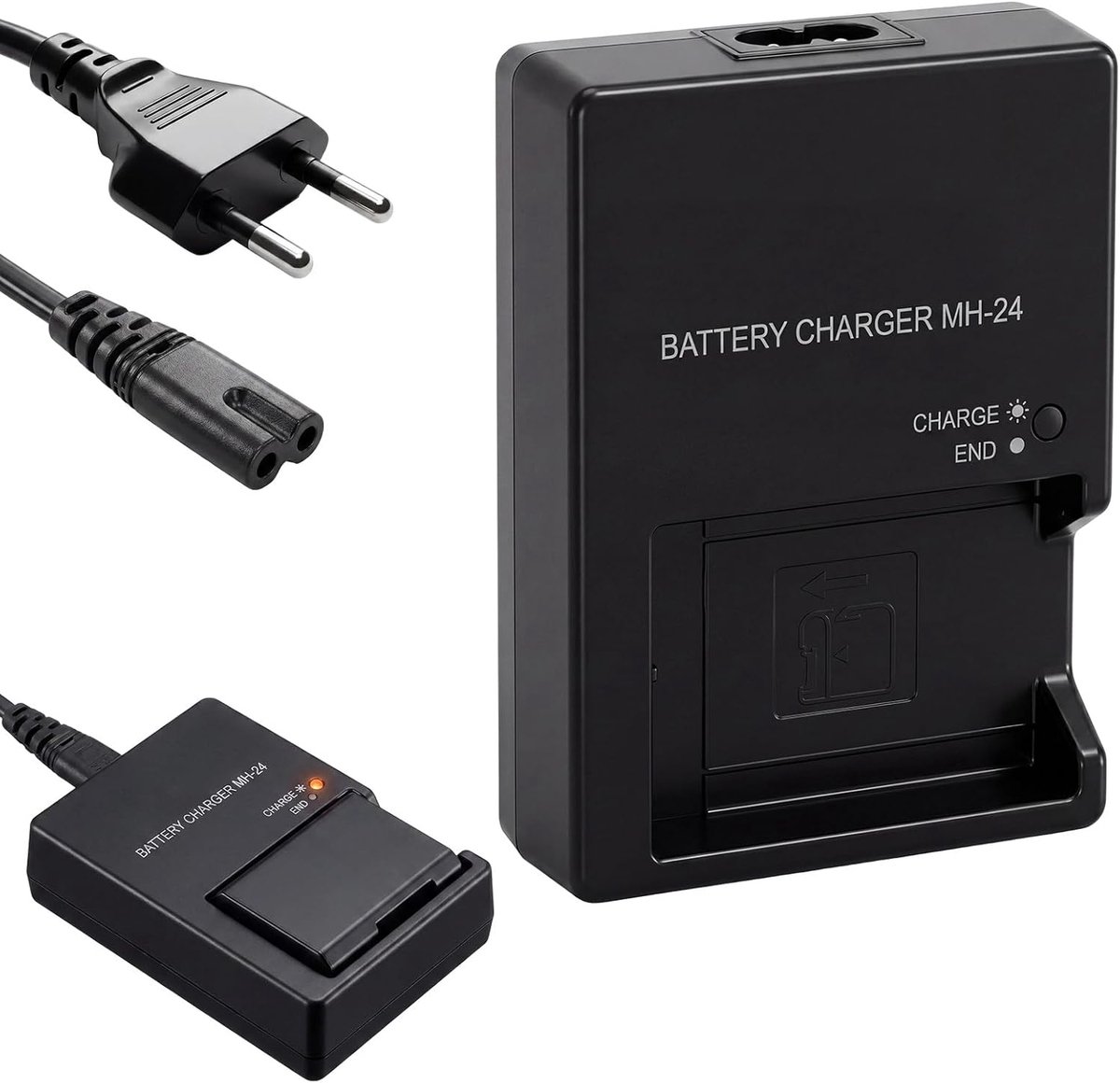 MH-24 oplader voor EN-EL14 EN-EL14A - Snellader - Geschikt voor Nikon DSLR - Handig voor op reis - ShopVlot