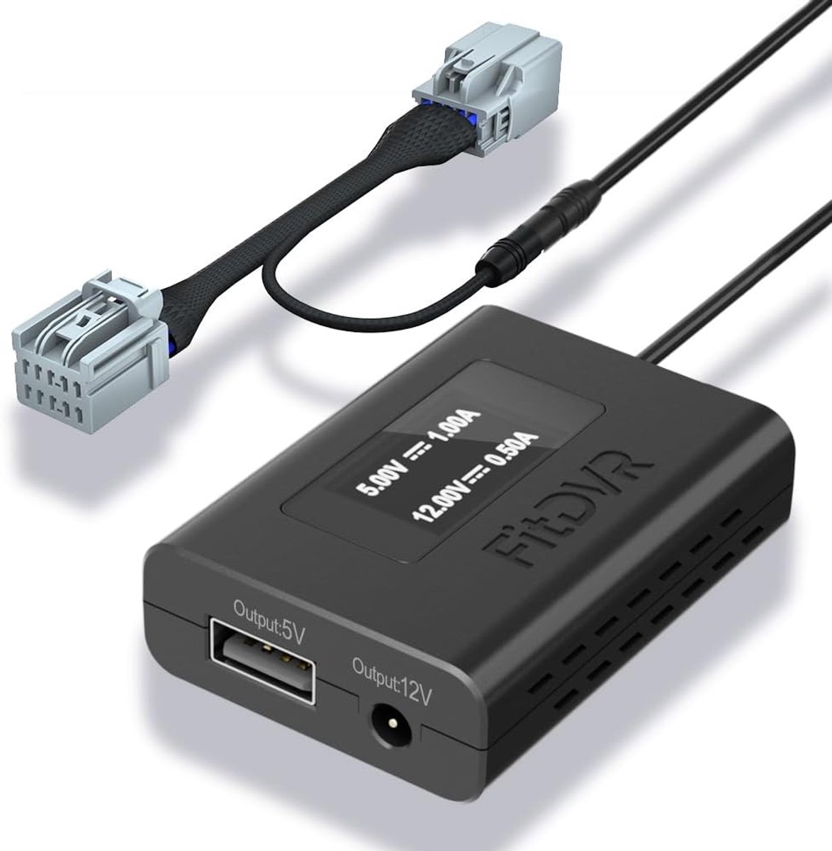 Dashcam Power Adapter 10-Pin - Geschikt voor Mazda - LED display - Eenvoudige installatie - ShopVlot