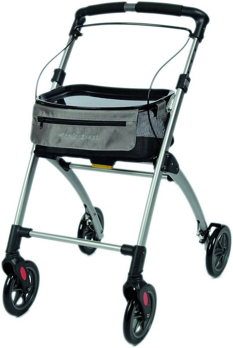 Indoor walker - 6.6 kg - met wielen - eenvoudig en stabiel - SnelShoppen