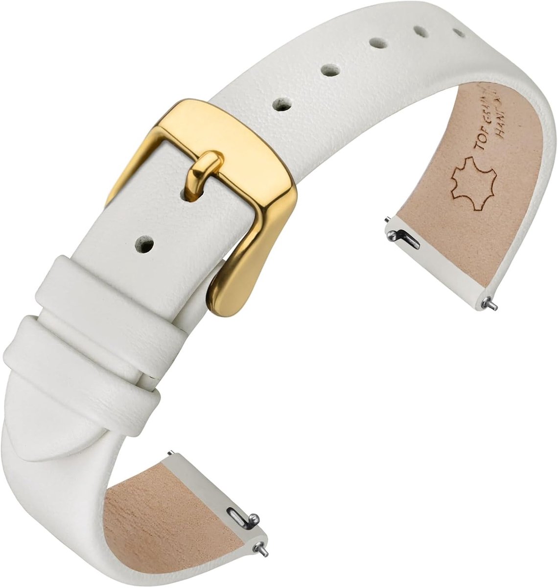 Horloge band 12mm 13mm 14mm 16mm 18mm 20mm 22mm - Top grain leer - Snelle release - SnelShoppen