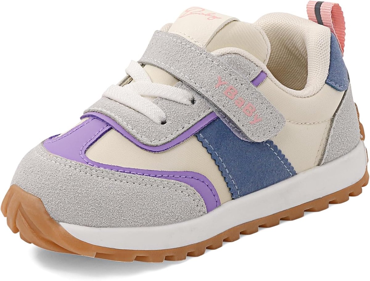 Baby schoenen voor jongens en meisjes - comfortabele leren schoenen - ademend en met antislip rubberen zolen - SnelShoppen