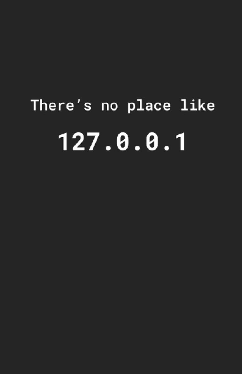 Notebook: There's no place like 127.0.0.1: Dot Grid Journal