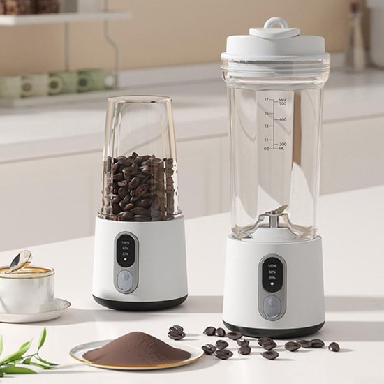 Krachtige Blender - Keukenmixer - Smoothies Maken - Automatische Spoelfunctie - 730 Gram - Zwart — afbeelding 4