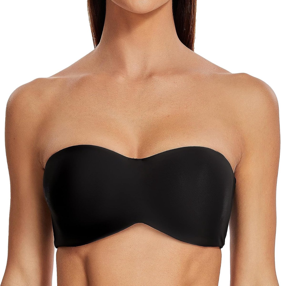Vrouwen Grote Maat Beugel Niet-voorgevormde Gladde strapless bh