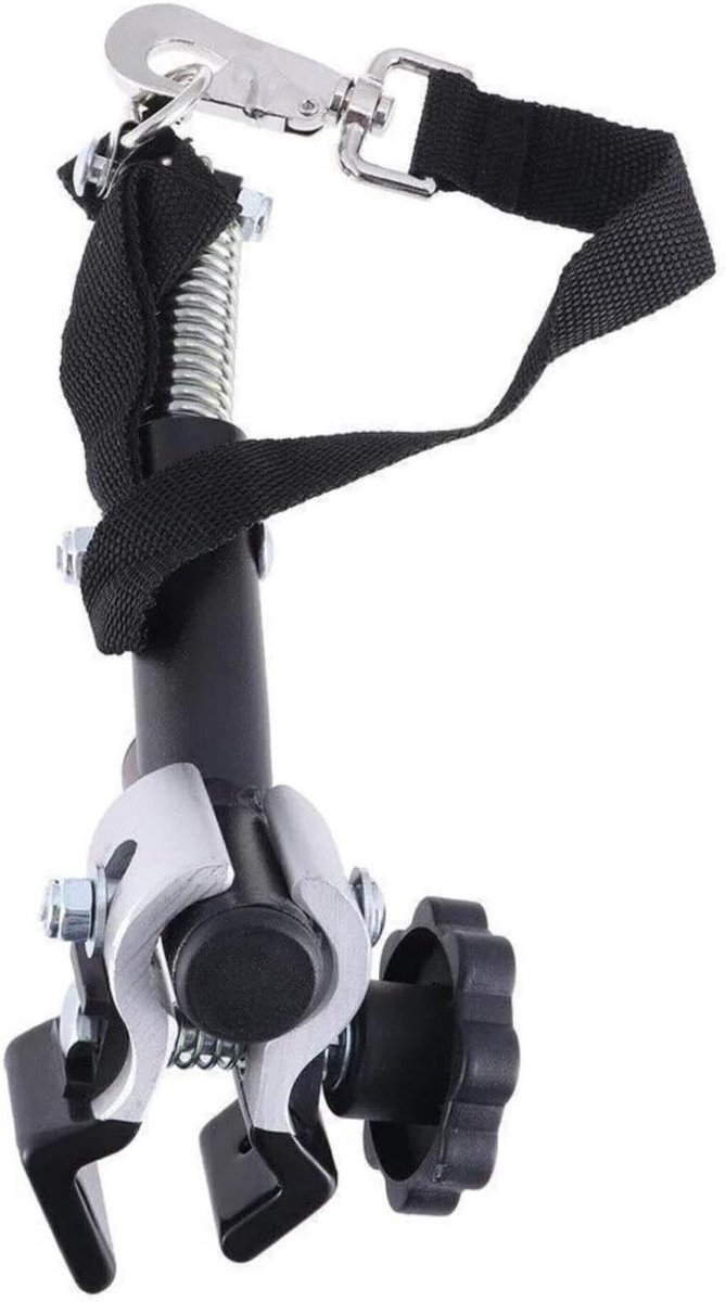 Fietsaanhanger Adapter - Fietskar Koppeling - Vervoer van Spullen - Versterkte Connectoren - 25 cm - Zwart