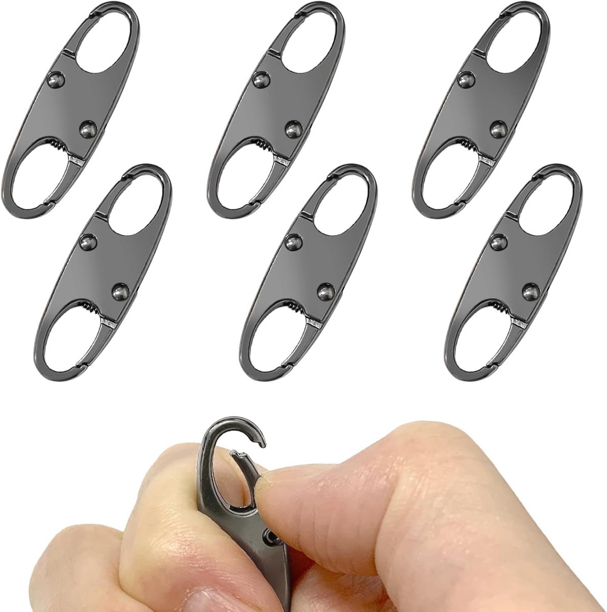 Bagagesloten tasclips reisslot antidiefstalrugzak voor reizen kamperen buitensporten (Gun Golor)