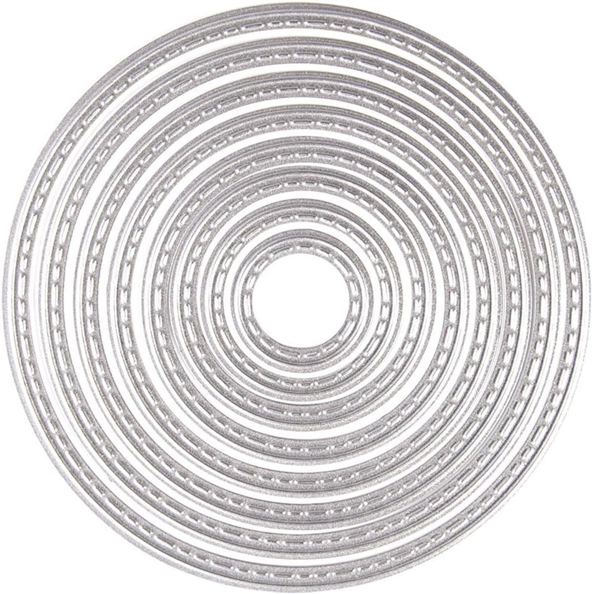 Dies Snijsjablonen van metaal voor scrapbooking, fotoalbum, kaart, decoratiepapier, cadeau (cirkel)
