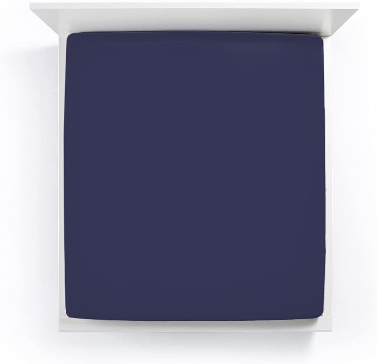 Fitted sheet Bella Donna 90x190cm - elastic jersey stretch - waterbed geschikt - kreukvrij - SnelShoppen