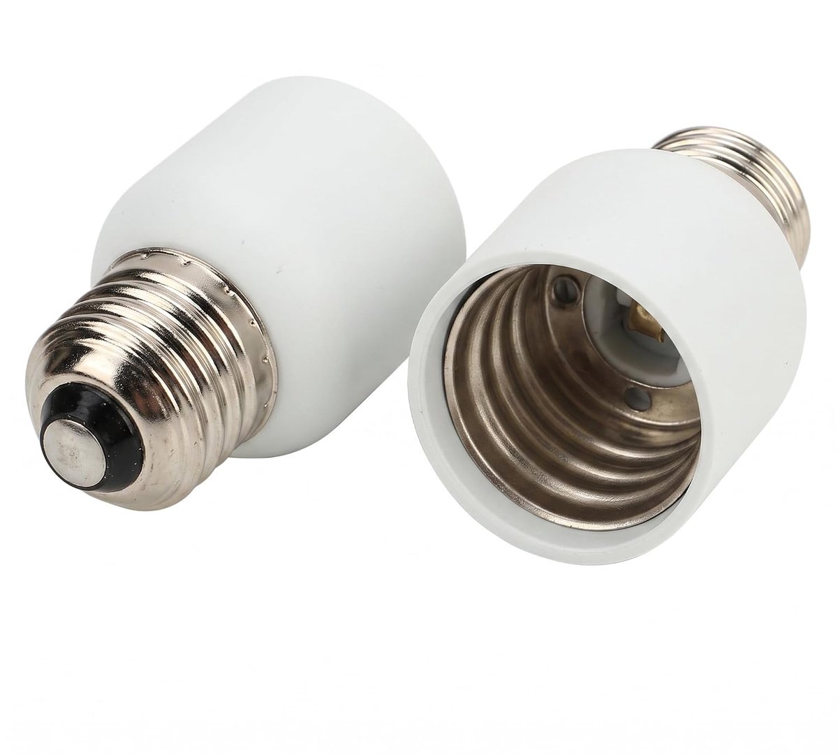 2 Stcs E27 Tot E40 Socket -Adapter, 110‑240V Lichte Socket Adapter E40 Adapter Reducer Converter