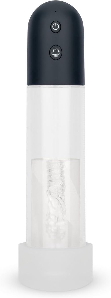 Automatische pomp met masturbator - vergrotend - transparante schacht - ultieme stimulatie - ShopVlot