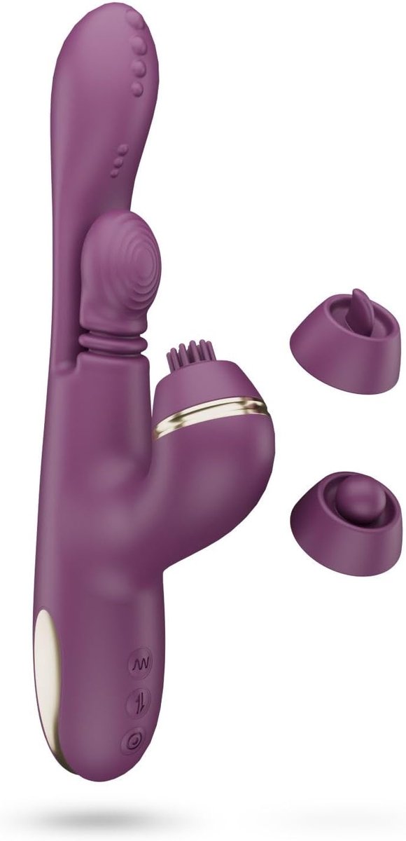Trio Tap - Multi-functioneel Konijn - Zacht silicone - Intense stimulatie - ShopVlot