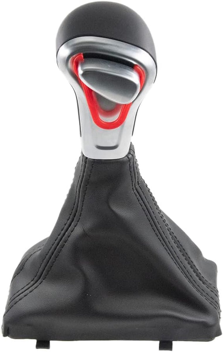 Versnellingspookknop - leer - geschikt voor Audi A3, A4, A5, A6, Q5 - comfortabel en duurzaam - ShopVlot