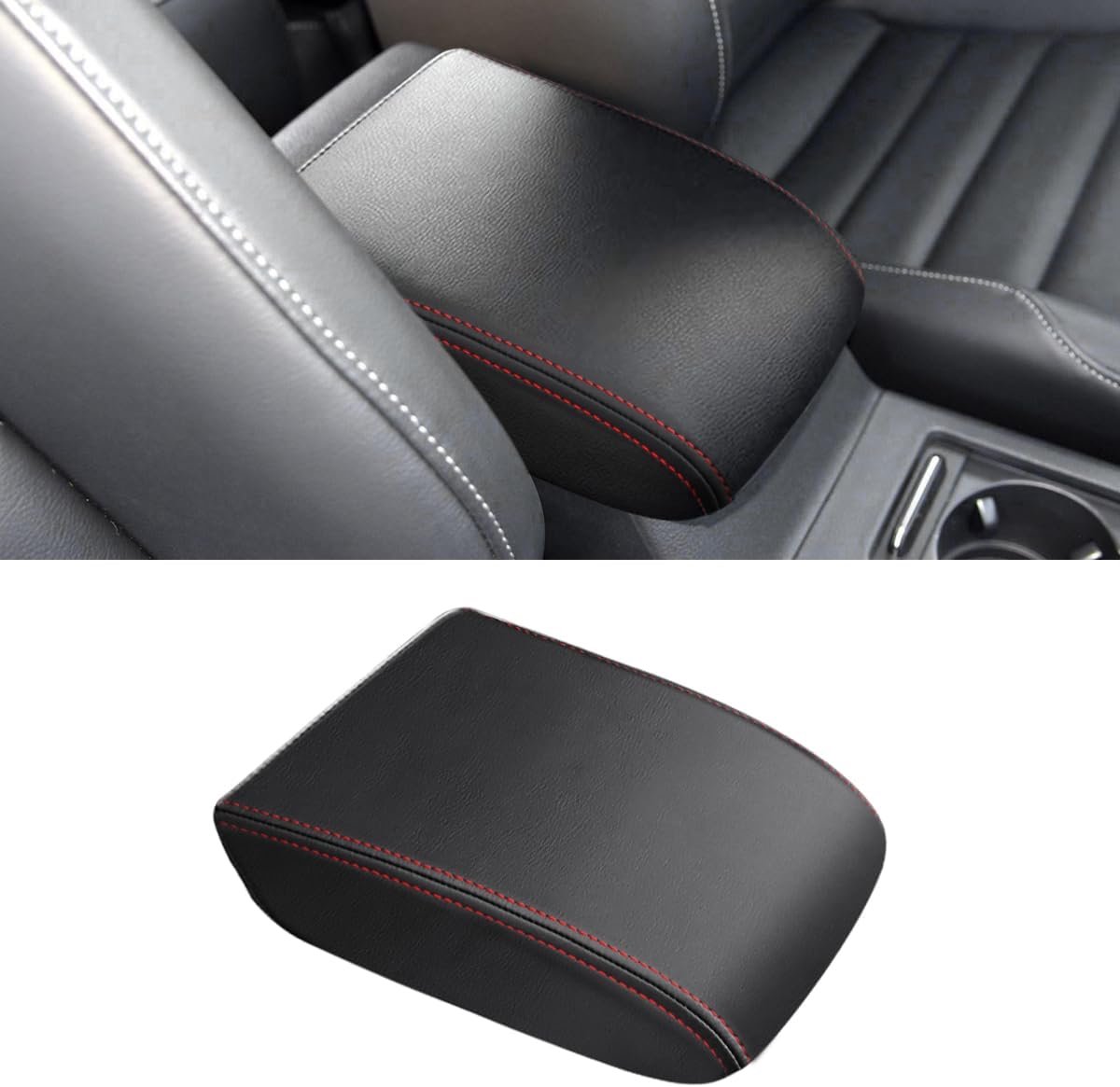 Centerconsole armsteunhoes Golf 7 MK7 - Leer - Volledige bescherming - Comfortabel voor armen - ShopVlot