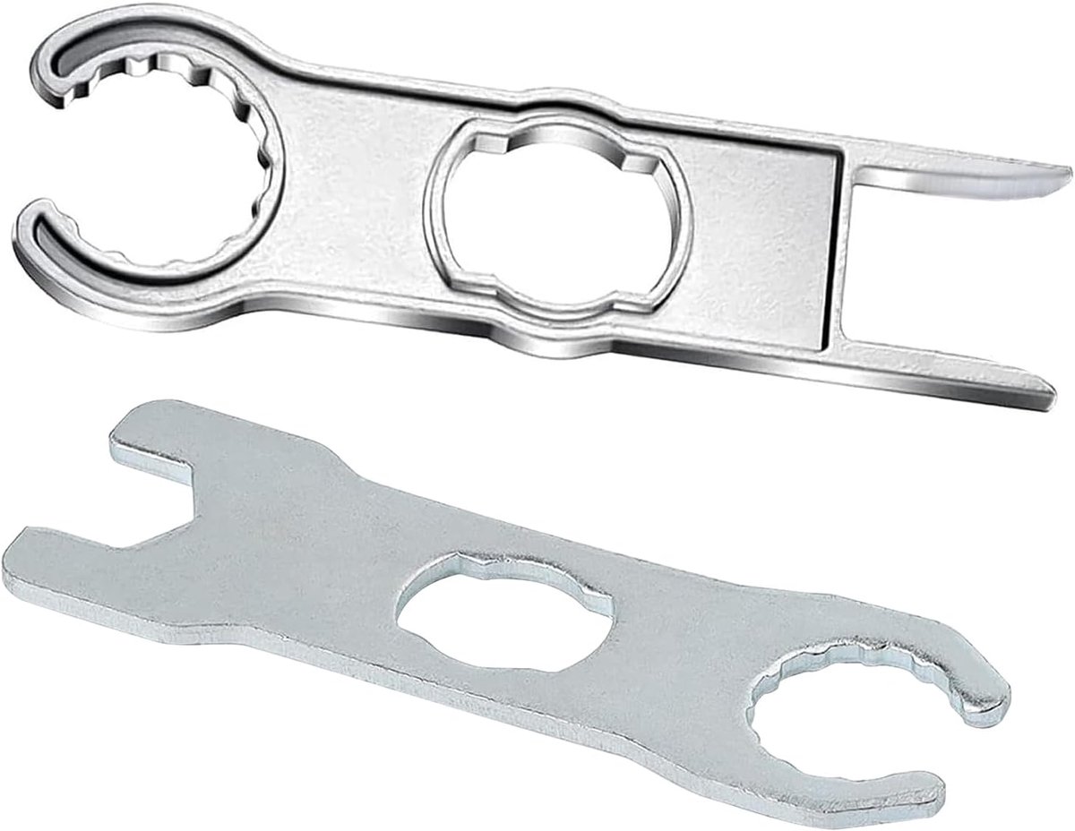 SnelShoppen - Set van 2 Aluminium Stekkerverbinding Gereedschap - Montagehulpmiddelen voor Aansluitingen en Stopcontacten - Duurzaam en Robuust - Idea