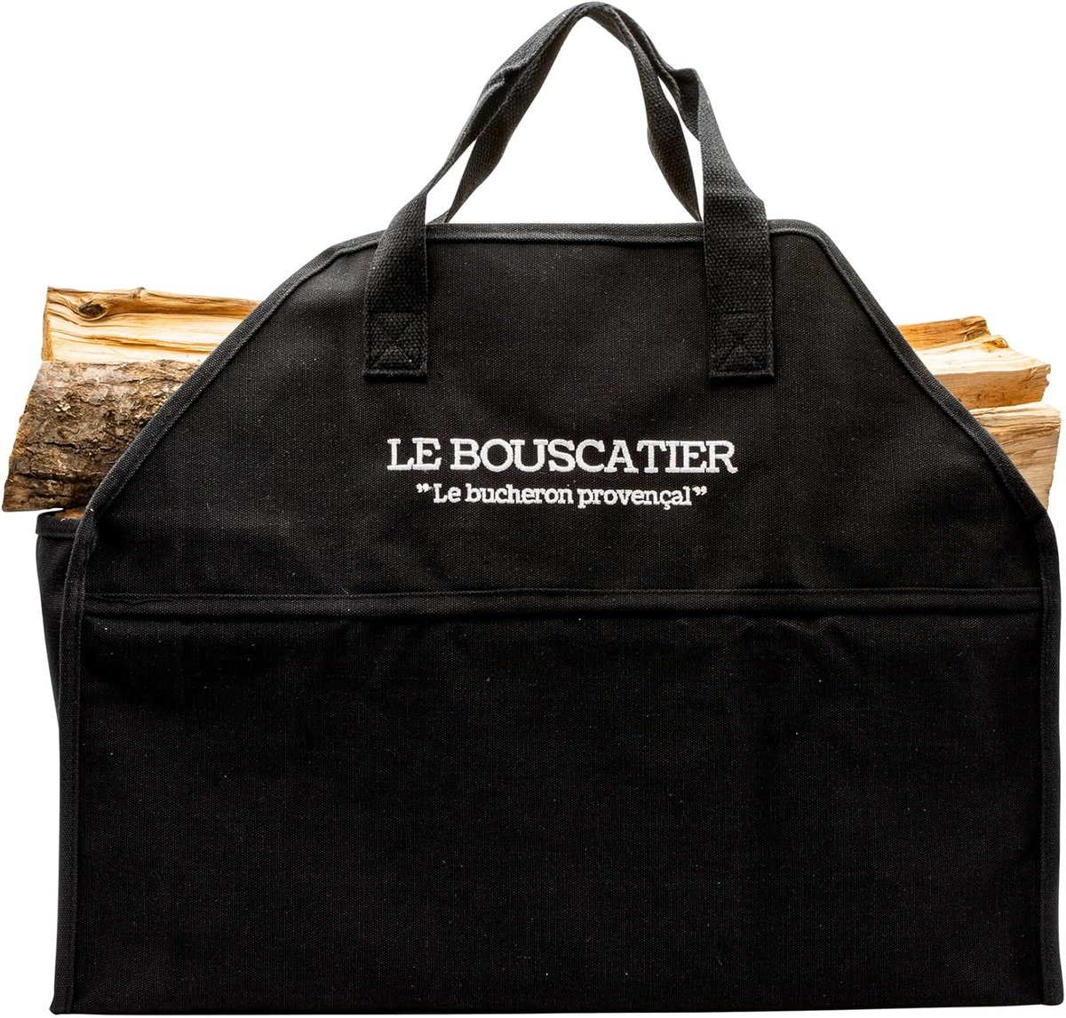 Houtmand voor 30 of 50 cm hout - Ruimtebesparend - Organiseer uw brandhout - Ideaal voor haard of kachel - ShopVlot