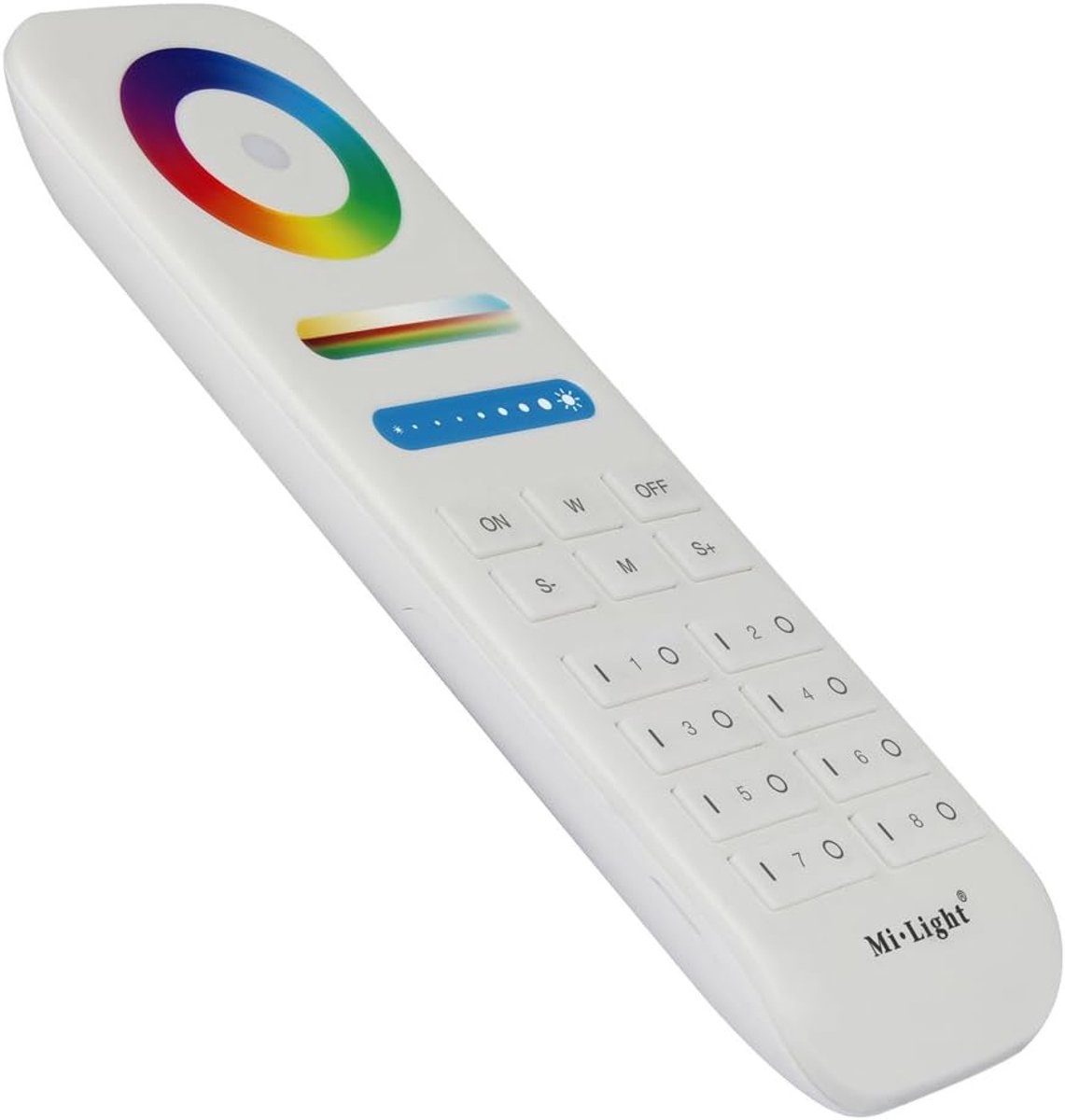 LED afstandsbediening 2.4G - 8 zones - werkt met RGB + CCT lampen - eenvoudig in gebruik - ShopVlot