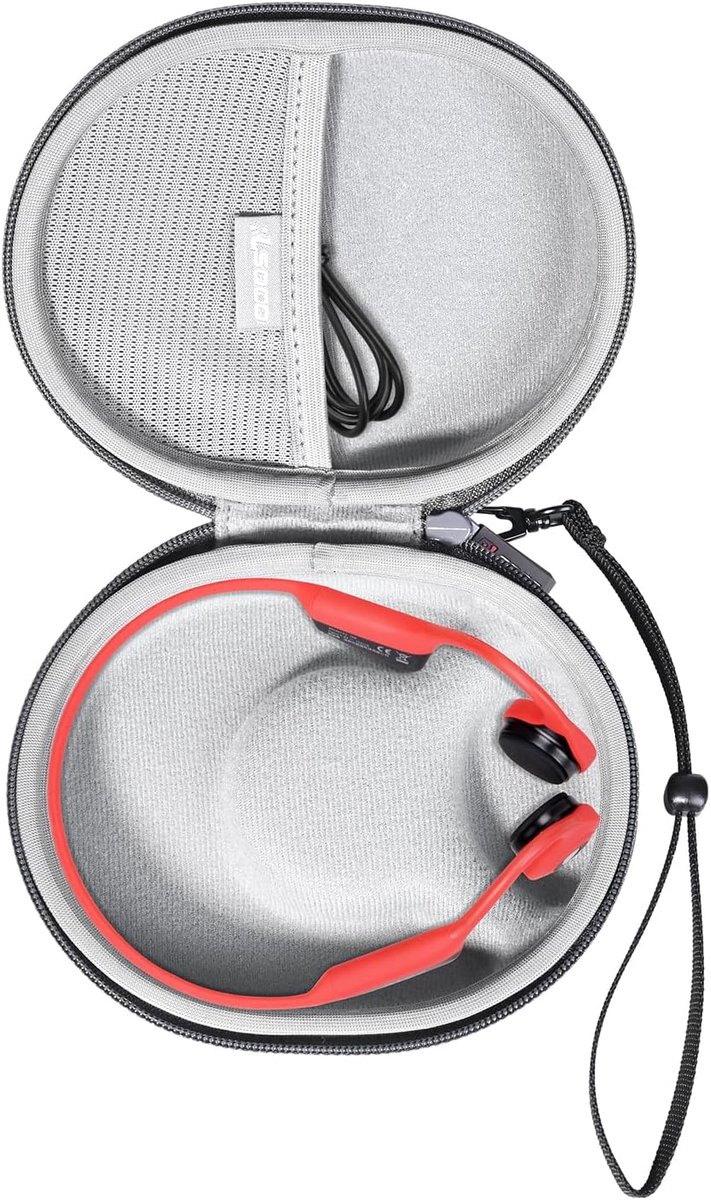 Case Cover voor OpenRun Pro Mini - EVA materiaal - Bescherming voor je sportkoptelefoon - ShopVlot