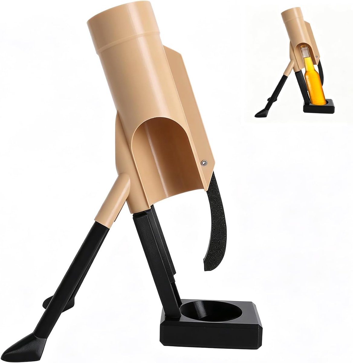 Bieropener met grappig design - mortelvorm - opvallend voor huisbar - cadeau voor mannen - ShopVlot