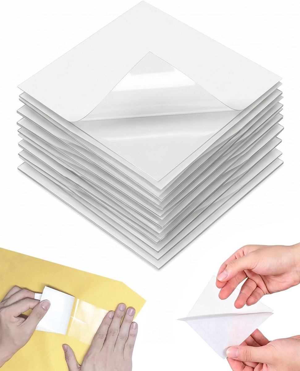 TPU reparatiepatches 7x7cm - transparant - zelfklevend - onzichtbare reparaties voor zwembaden en luchtbedden - ShopVlot