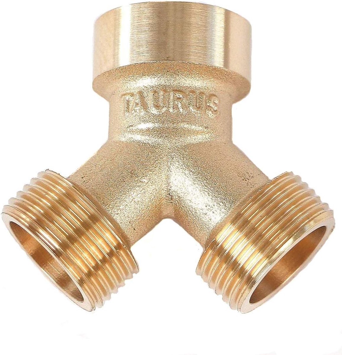 Y-distributor 2-way 3/4 inch - verbind 2 apparaten - met vrouwelijke en mannelijke draad - ideaal voor waterafvoer - ShopVlot