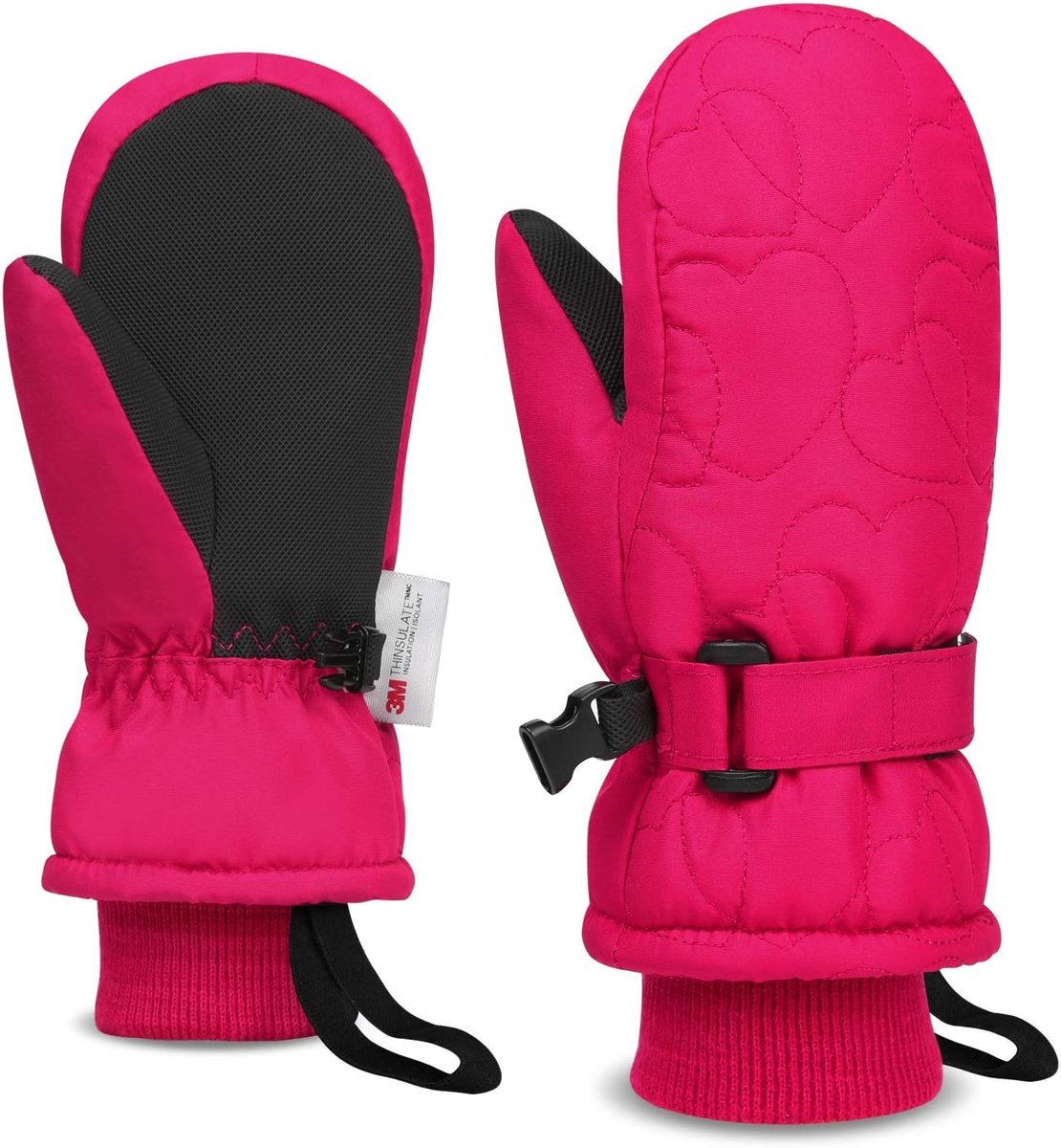 Kindermittens 4-7 jaar - Waterdicht & Winddicht - Warme handschoenen voor buiten - Ideaal voor sneeuwpret - ShopVlot