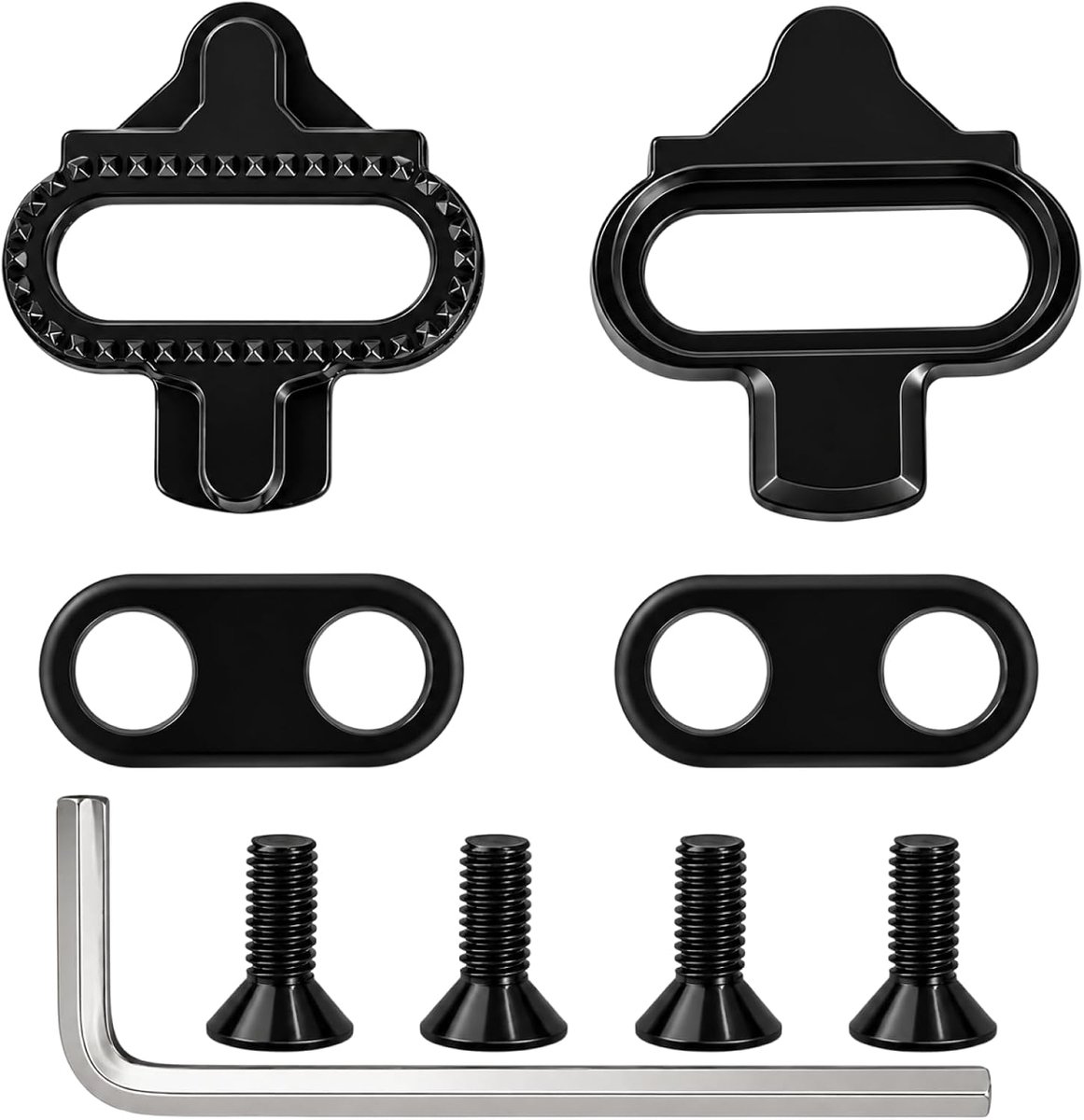 SPD Cleats Shimano Compatibel - SM-SH51 Non-slip CrMo Staal - MTB & Gravel Plate - Direct gebruiksklaar - ShopVlot