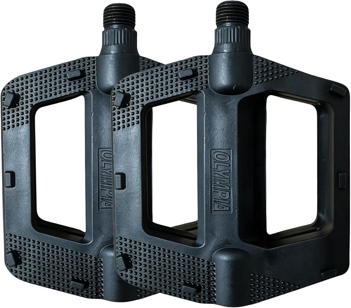 Fietspedalen 9/16 inch - Antislip lichtgewicht platform - Met reflectoren - Ideaal voor MTB en stadsfietsen - ShopVlot