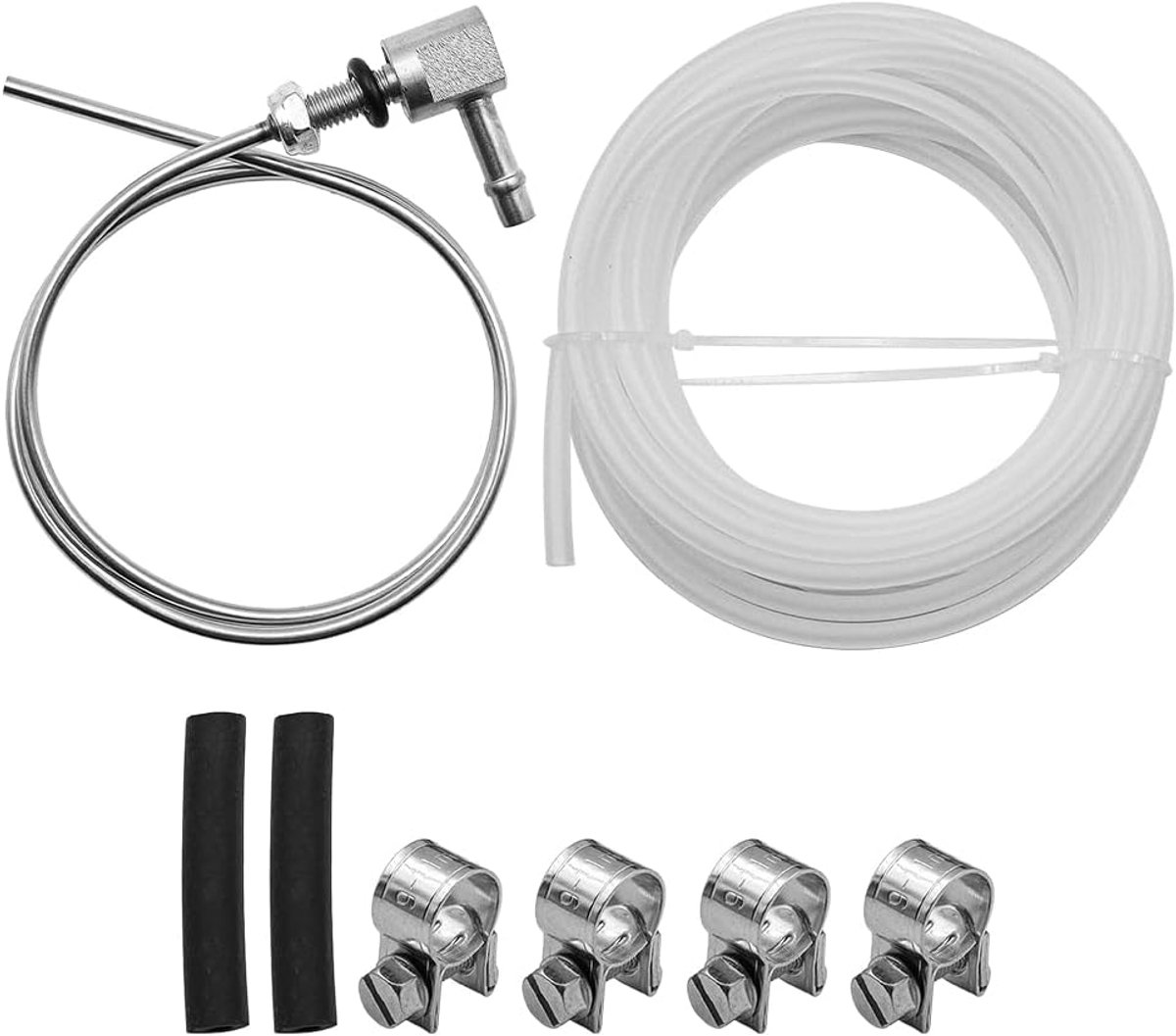 Brandstoftank standpijp set 8-delig - vervangingskit voor dieselverwarmers - perfecte pasvorm - ShopVlot