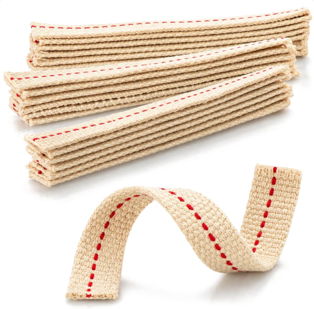 Olie lamp pit 20 x - vervangingspit voor tuinlantaarns - 12cm x 13mm - lange brandduur - ShopVlot