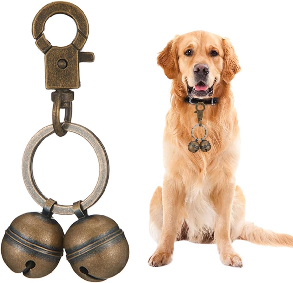 Honden- en kattenbelletjes extra luid - voor halsbanden - pet collar accessoires - verhoogde veiligheid - SnelShoppen
