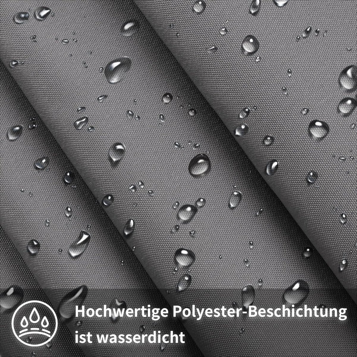 Balkonafscherming 90 x 300 cm - Grijs Antraciet - Weerbestendig - 95% UV-bescherming en privacy - SnelShoppen