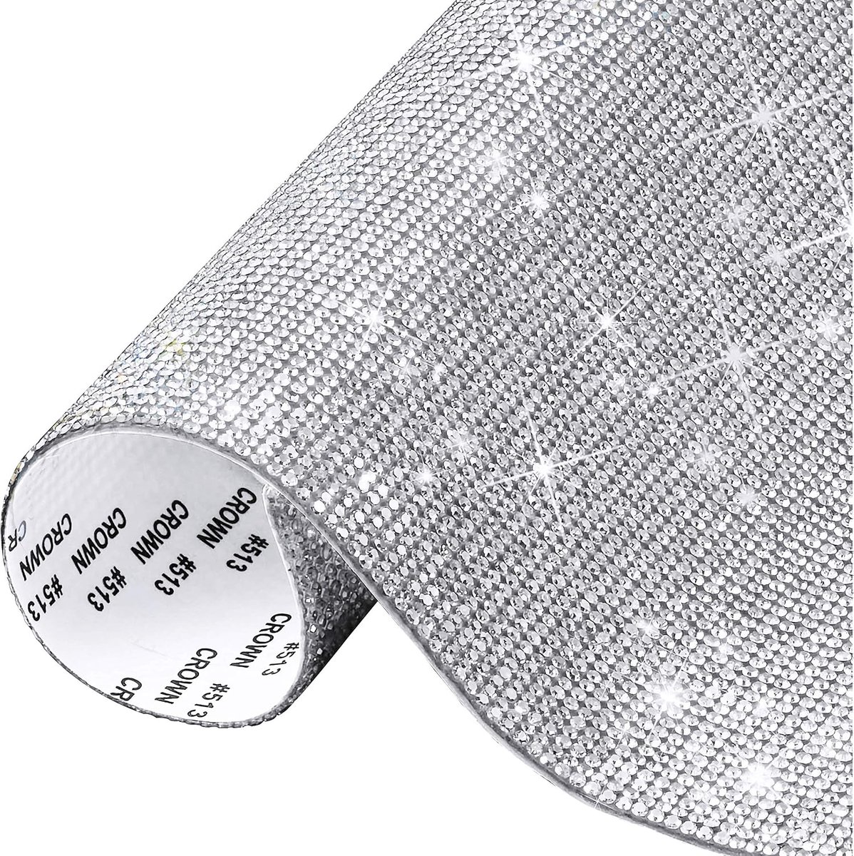 Rhinestone sticker 2 mm - zelfklevend - glittereffect - ideaal voor decoratie - SnelShoppen