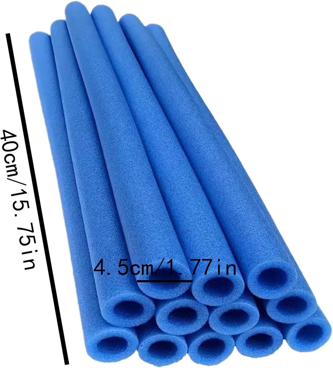 Trampoline Paalhoezen - Veiligheid Bescherming - Trampoline Spelen - Schokabsorberend Spons - 40 cm - Blauw