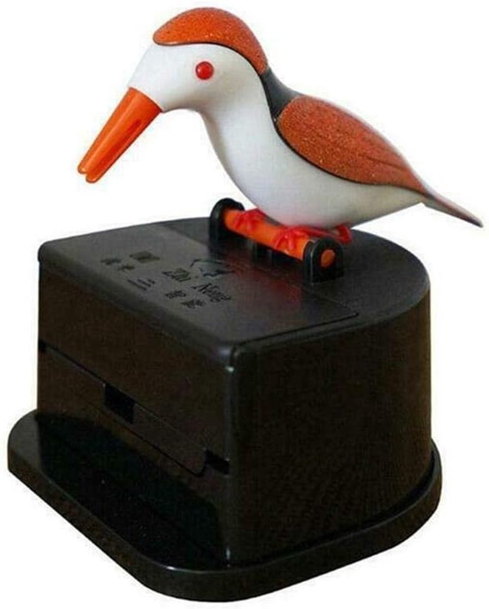 Tandenstokers Dispenser - Schattige Vogel Automatische Tandenstokerhouder - Creatief en Hygienisch - ShopVlot