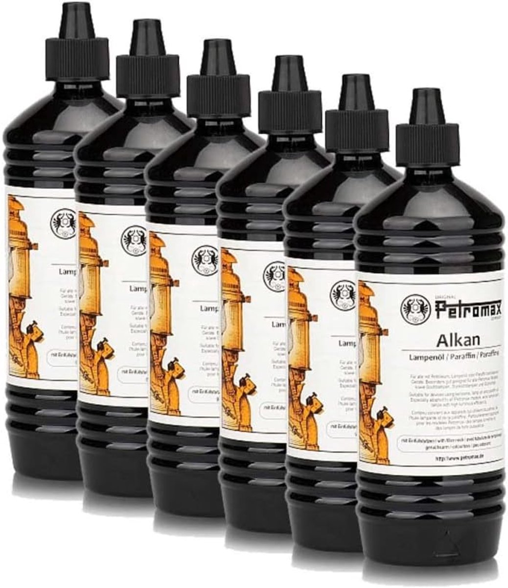Petroleum 6 x 1 liter - geurloos - voor binnen en buiten - ideaal als lampolie - ShopVlot