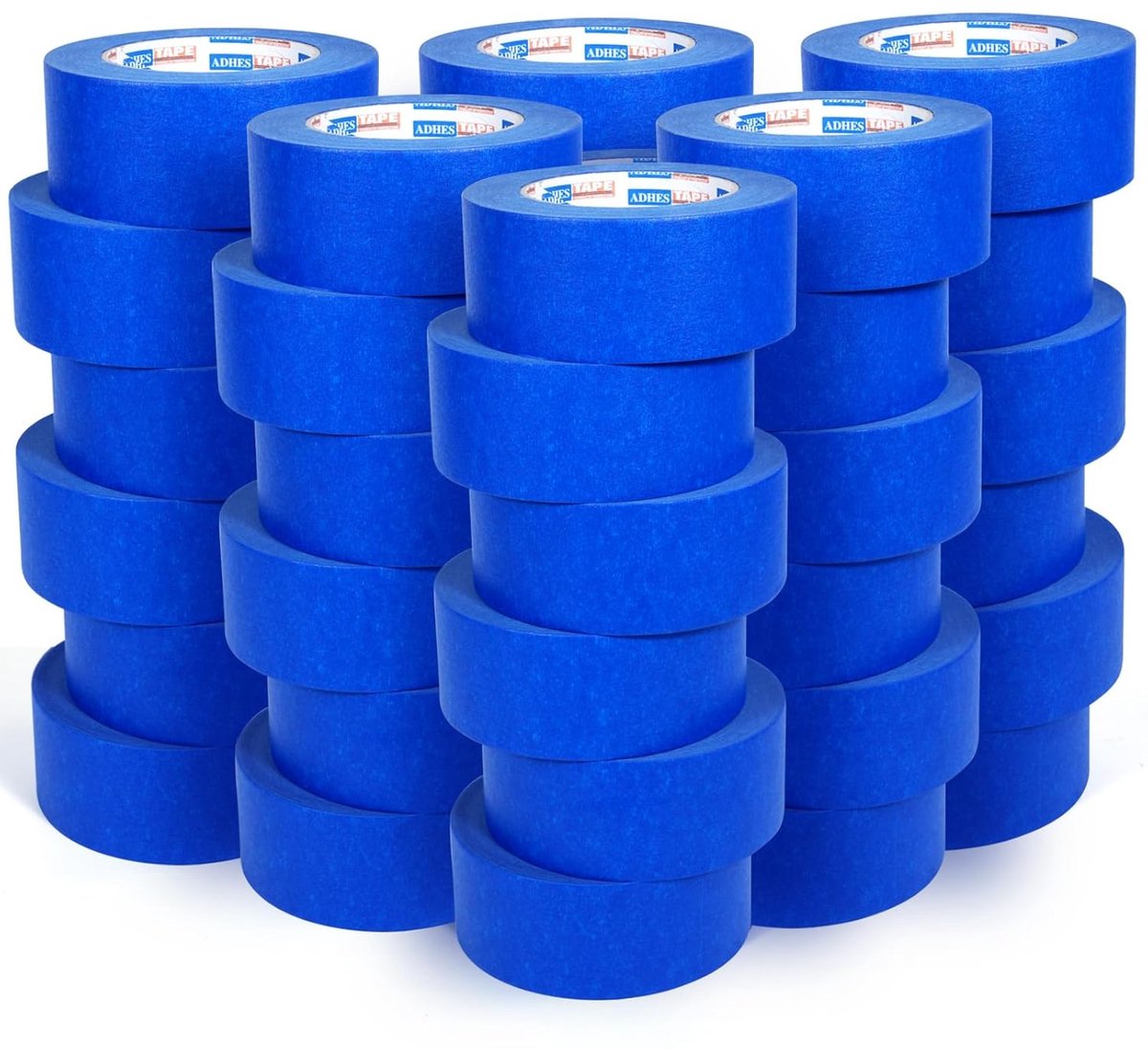Verf tape 36 rollen - 1,88 inch x 60 yards - hoge kleefkracht - ideaal voor schilderwerk - ShopVlot