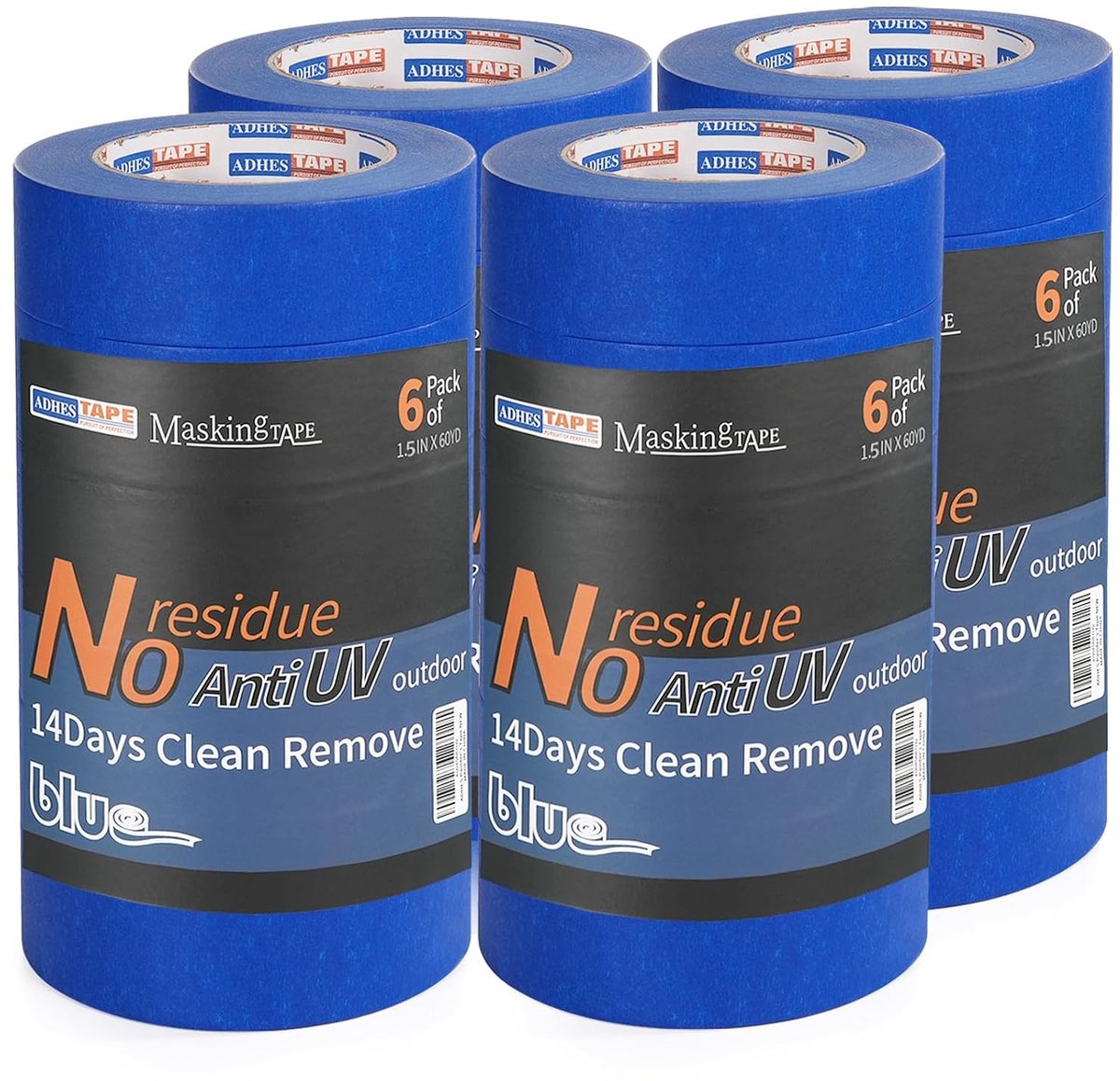 Verfband 38 mm x 55 m - UV-bescherming - Schone randen - Geen residu - ShopVlot