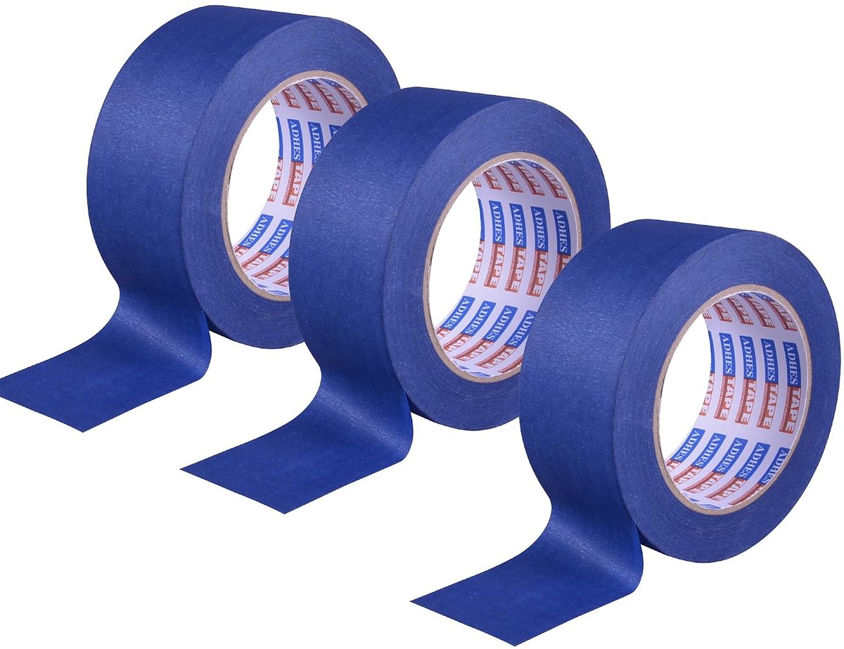 Schilderstape 1.8 Inch - Drupvrije tape - UV-bestendig - Voor scherpe lijnen bij schilderen - ShopVlot