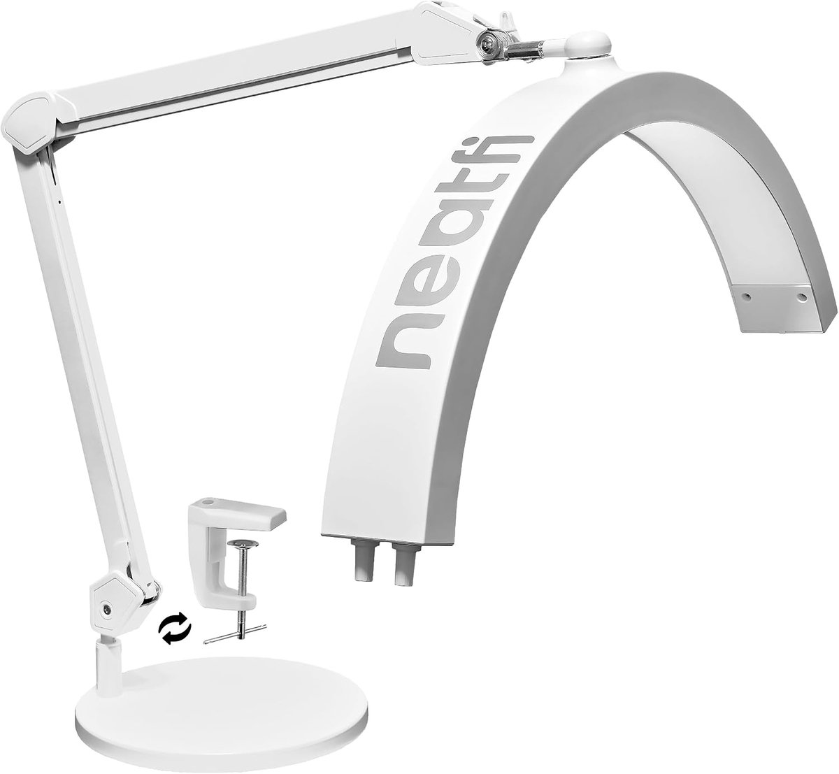 Tafellamp met Swing Arm - LED Verlichting - 2500 Lumen - Ideaal voor Nagelkunst en Gezichtsbehandelingen - ShopVlot