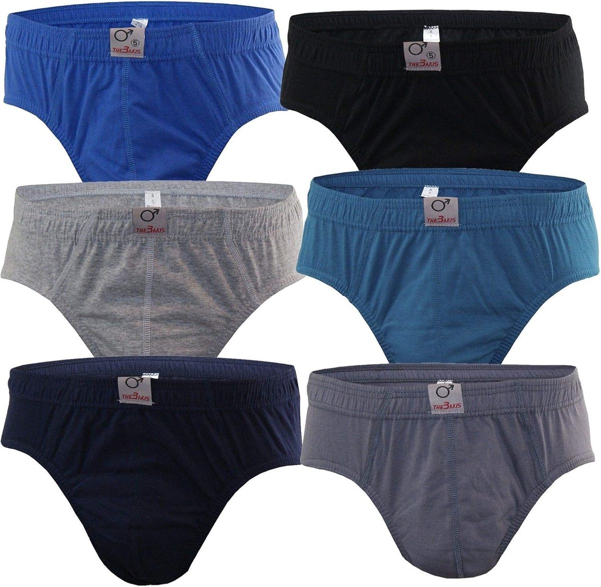 Herenonderbroeken 3XL - 100% katoen - fijne ribstructuur - comfortabel en ademend - ShopVlot