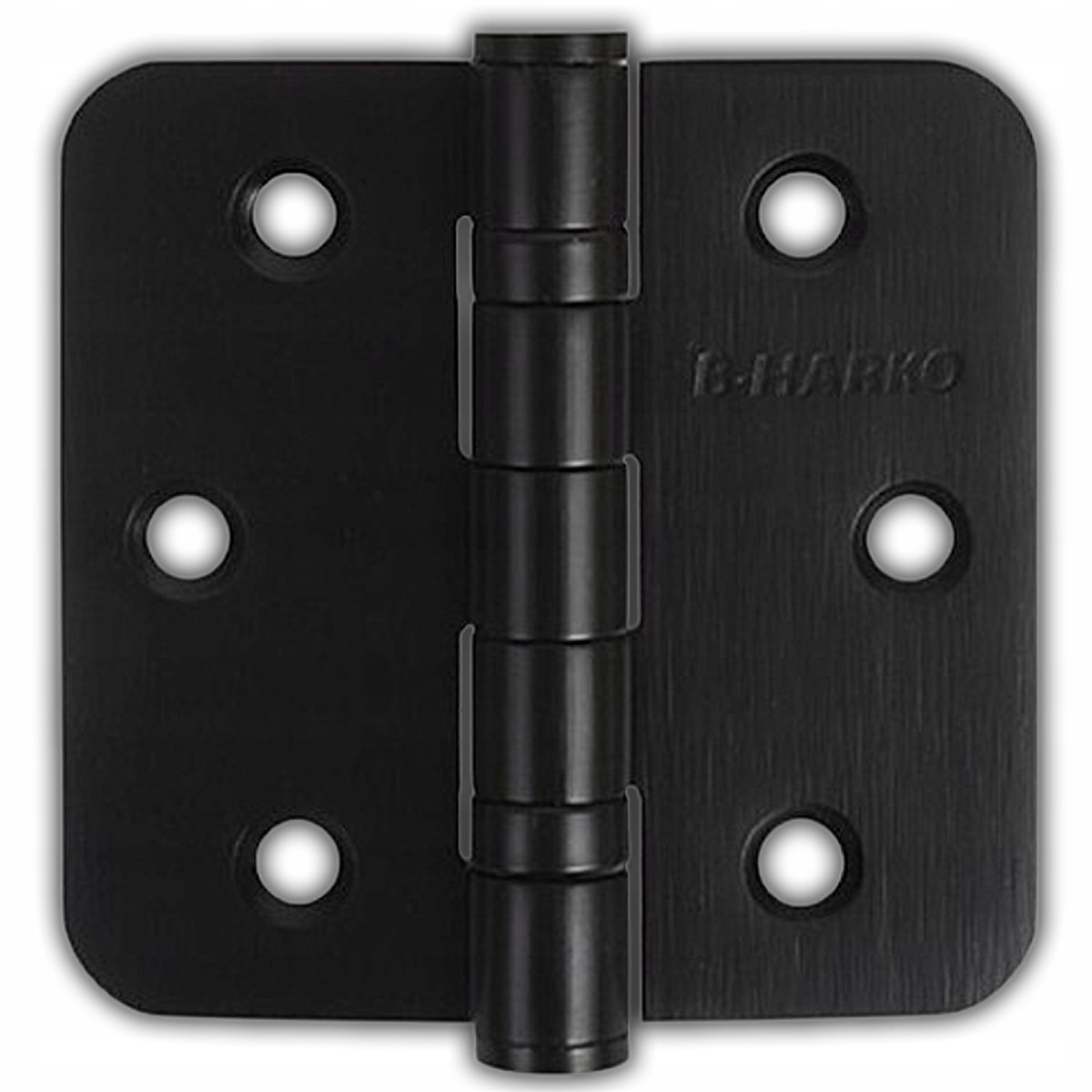 Zwarte Lagerscharnier Deur 76x26mm Roestvrij Staal