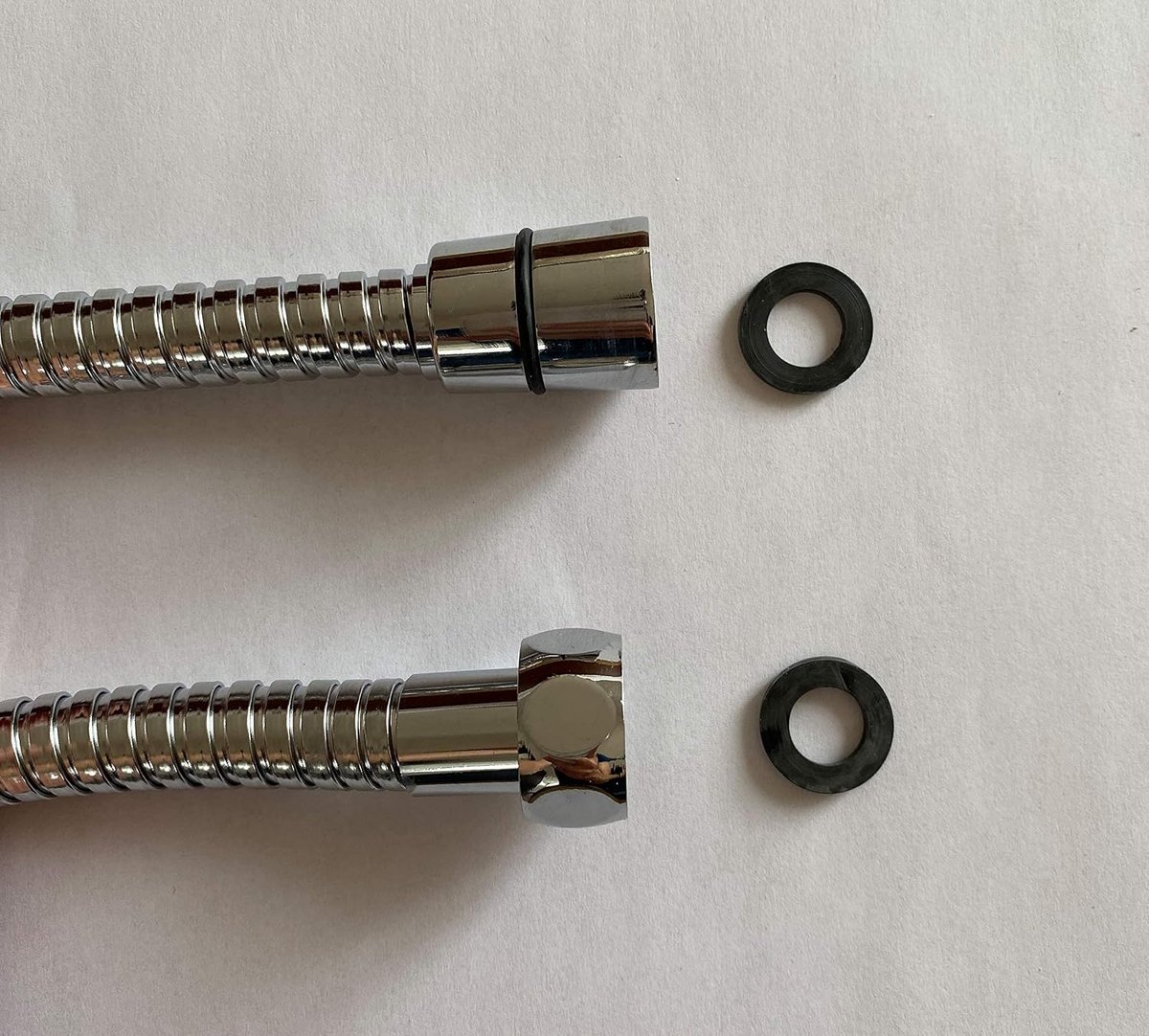 Douche slang 1,5 m - roestvrij staal - dubbele winding - eenvoudig te installeren - ShopVlot