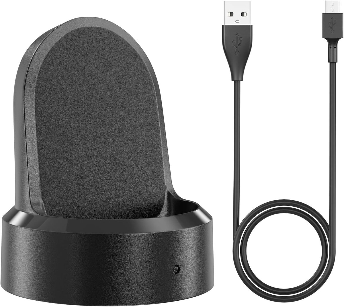 Oplader voor Samsung Gear S3/S2/Sport - magnetische inductielader - USB snellader - veilig en snel opladen - ShopVlot