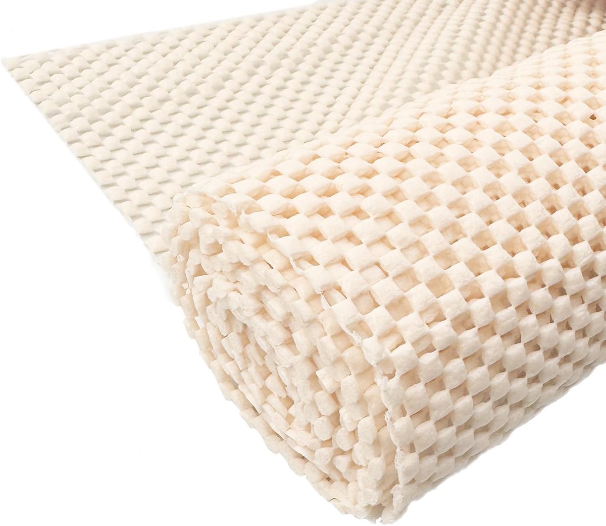 100 x 150 cm, antislipmat voor tapijt, pvc, antisliponderlegger, multifunctionele antislip onderlaag voor tapijt, tapijtonderlegger, lade, auto, keuken, dienblad (wit)