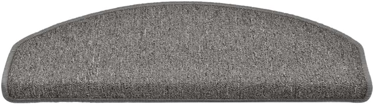 Trapmatten 30 Stuks 65x24x4 cm Donkergrijs | 100% Getuft PP, Wasbaar, Vouwbaar, Tweezijdig Klevend Plakband, Antislip