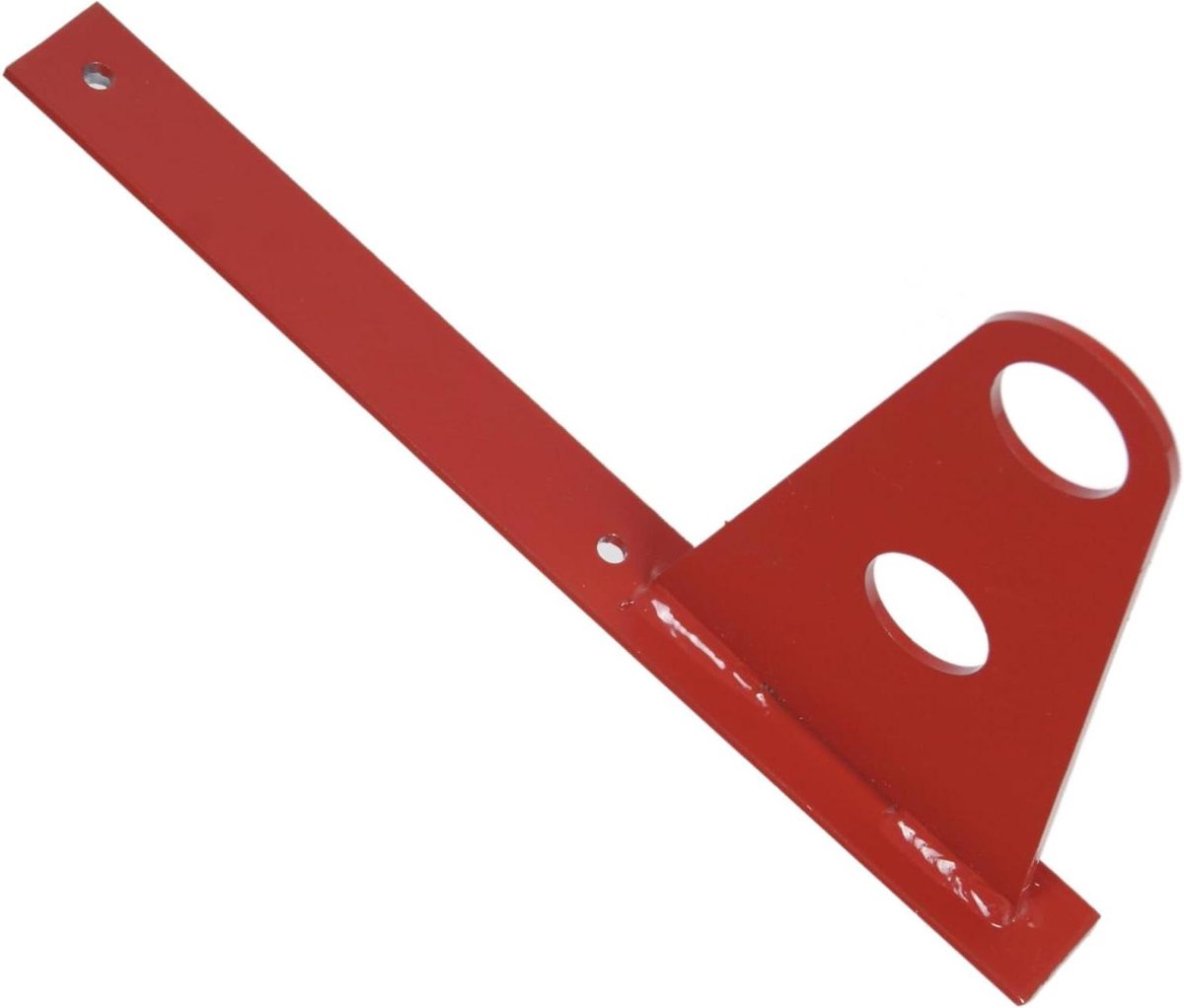 Beugel Sneeuwvangerbuizen - Dakgoot Beugel - Dak Veiligheid - Thermisch Verzinkt Staal - 31 x 3 x 17.5 cm - Rood