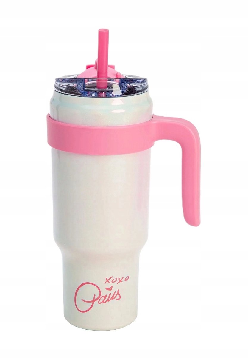 Grote Thermosbeker 1L - Wit